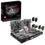 LEGO Star Wars L'Étoile de la Mort Courir Diorama 75329 Kit de construction de jouets (665 Pièces)