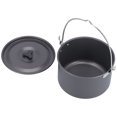 thumbnail image 1 of Hanging Pot, Aluminum Alloy Large Capacity Camping Pot  For Canopy Tent For Camping For  For 6-8 People, 1 of 8