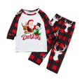 thumbnail image 2 of MASRIN Matching Pjs For Family Christmas Pajamas for Family Pjs Matching Set Family Christmas Pajamas Soft Xmas Pajamas Matching Sets Top Pants Christmas Hat Pjs, 2 of 4