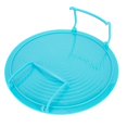 thumbnail image 1 of Microwave Tray Microwave Plate Stacker Grill Rack Plastic Bakin Round Steam Rack, 1 of 9