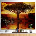 thumbnail image 2 of Design Art - Arbre Solitaire au Coucher du Soleil Africain, 2 of 5