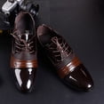 thumbnail image 1 of TIMIFIS Men's Dress Shoes Formal Oxford Shoes Classic Lace Up Derby Shoes ummer, 1 of 5