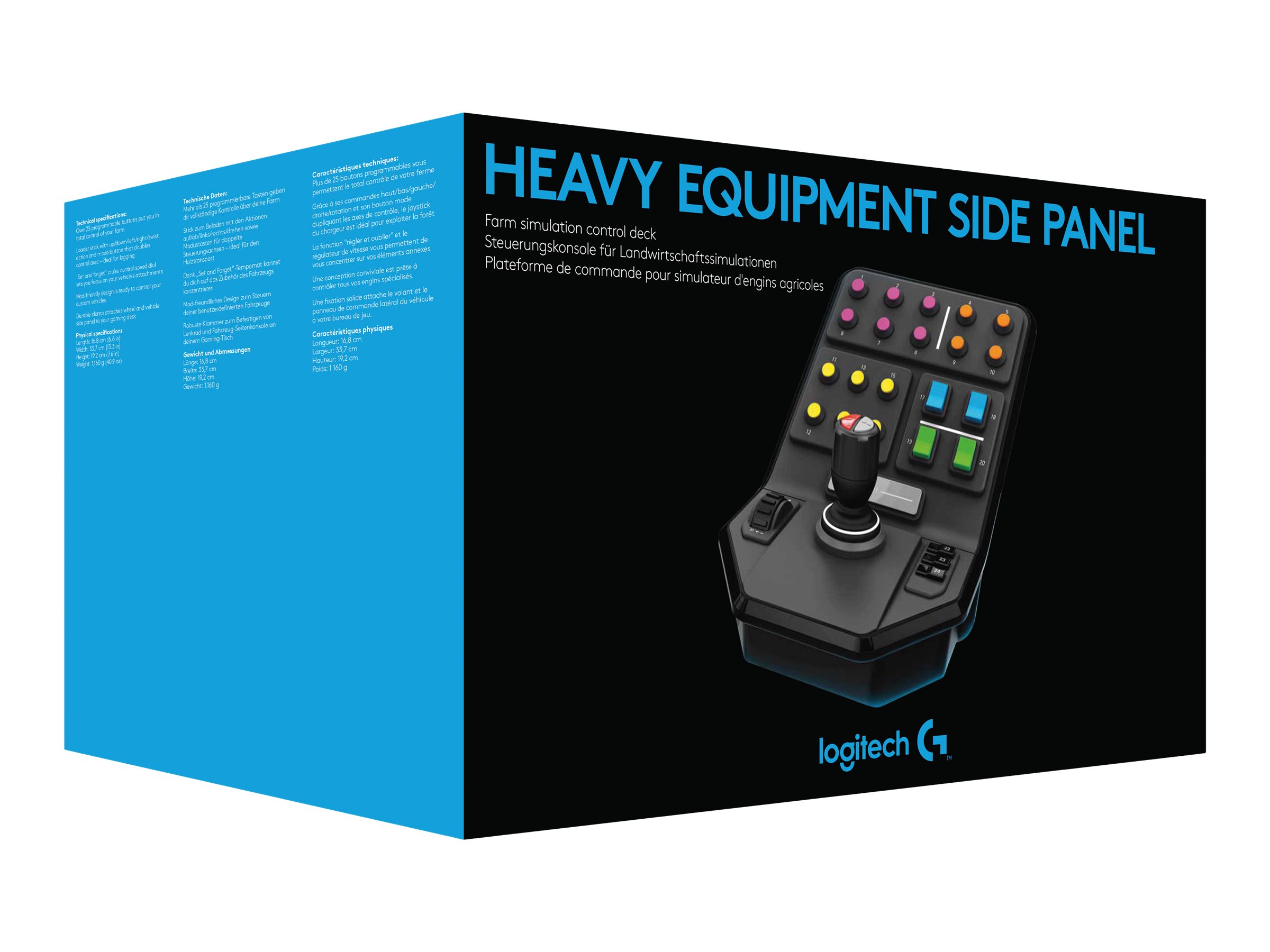 Logitech G Farm Sim Vehicle Side Panel for Farm Simulation