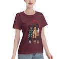 thumbnail image 2 of T-Shirt Basique à Manches Courtes pour Femmes Demon Slayer, 2 of 6