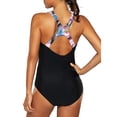 thumbnail image 5 of Women's Sport One Piece Swimsuit Racerback Competitive Athletic Swimwear Bathing Suits, 5 of 5