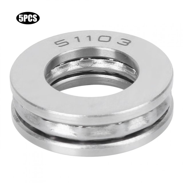 Zerodis Durable Axial Ball Bearing, Thrust Bearing Replacement, Convex Track Bearing Steel 2Rs For Equipment Installation And Maintenance Machinery Manufacturing