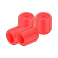 thumbnail image 1 of 4Pcs Rhinestone Tire Valve Stem Caps - Universal Dust Covers with Rubber Seal, 1 of 6