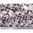 thumbnail image 3 of Soimoi Modal Satin Fabric Two Tone with White Camouflage Print Fabric by The Yard 42 Inch Wide, 3 of 3
