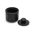 thumbnail image 3 of Fox Run Marble Salt Cellar, Black, 3 of 3