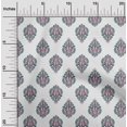 thumbnail image 1 of oneOone Georgette Viscose Fabric Leaves Block Print Sewing Fabric BTY 42 Inch Wide, 1 of 4