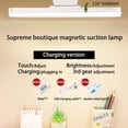 thumbnail image 4 of Rechargeable Wireless Magnetic Desk Lamp with Adjustable Brightness and Angle for Eye Care; Suit for Office,Kitchen,Bedroom,Closets,USB Charging Included, 4 of 8