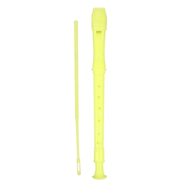 Miangastore Flûte à Bec Soprano Jaune 1 Ensemble 12,6 X 1,1 Po