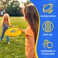 thumbnail image 3 of Wham-O Frisbee Go 4 Pack Flying Disc, 9 Inch Lightweight Colorful Toy Set for Beginners Outdoor Beach Park Backyard Game - 70g, 3 of 7