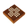 thumbnail image 4 of Esquirla Solitaire Board Games Brain Teaser Puzzles Marbles Game Board Solo Boards Game, 4 of 8