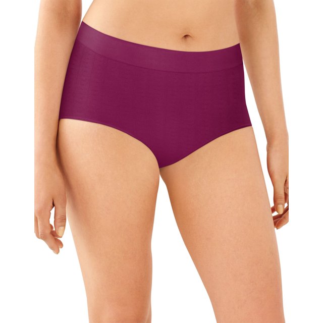 Bali Culotte Lissante Tout Autour One Smooth U pour Femmes, 9, Rouge Galactique Pointelle