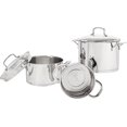 thumbnail image 3 of Cuisinart Batterie de Cuisine Professionnelle en Acier Inoxydable de 13 Pcs, 3 of 5