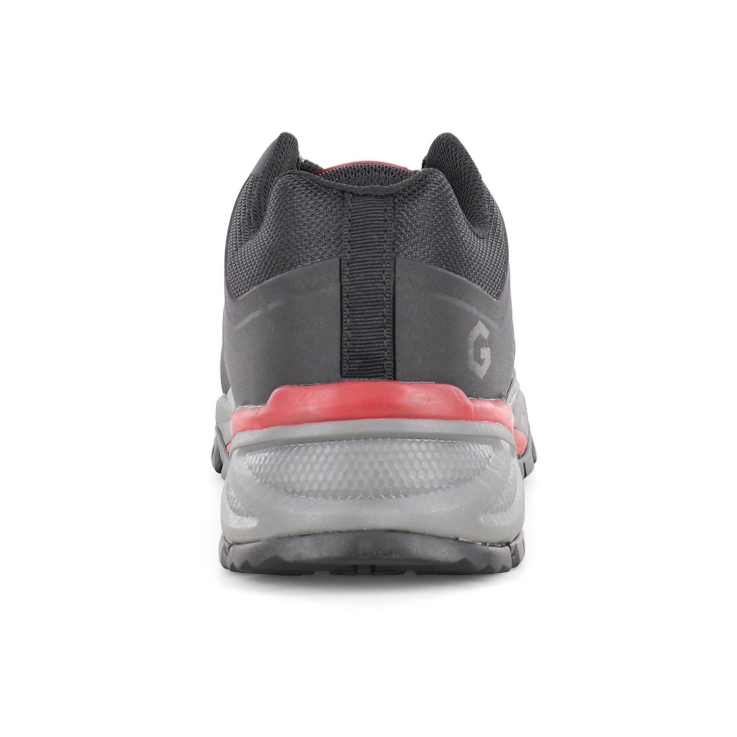 JB Goodhue Flair 16108 Men's Safety Work Shoes, Black/Red