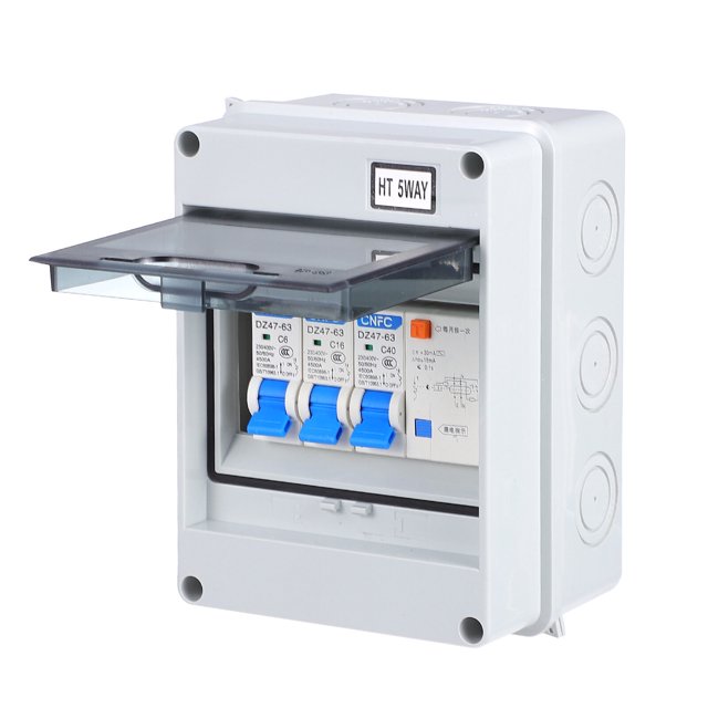 Miniature 5 Ways Circuit Breaker Electric Leakage Circuit Breaker