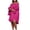 Hot Pink, variant on Junior Bridesmaid Dresses Off Shoulder Dress for Women A-Line Ruffle Sleeve Casual Plus Size Midi Pleated Sundress Flowy Dress S-219 Hot Pink-A M