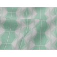 thumbnail image 4 of oneOone Viscose Jersey Fabric Triangle & Hexagon Geometric Print Fabric By The Yard 60 Inch Wide, 4 of 5