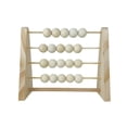 thumbnail image 2 of Wood Abacus Toy Beads Counting Playthings Simple Design Early Education Math Learning Toys Educational Prop Home Decoration Burlywood color, 2 of 6