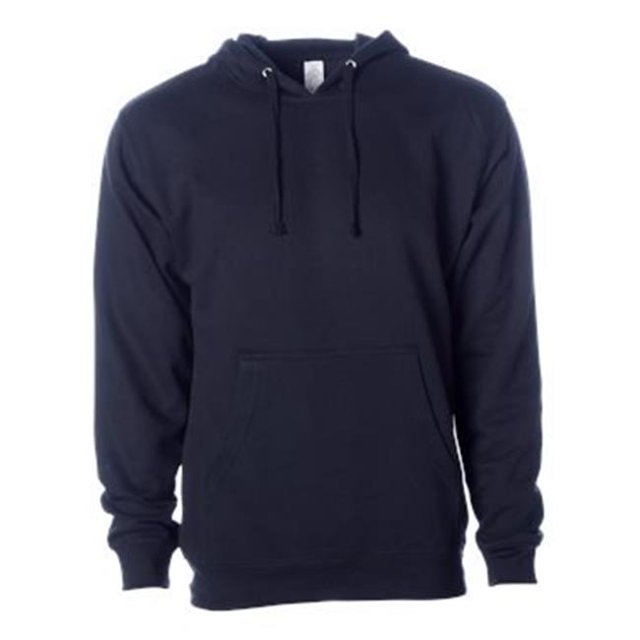 Sweat-shirt à Capuche Mi-Lourd à Capuche&44; Marine Classique - 3XL