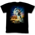 thumbnail image 1 of Back To The Future Affiche du Film Btf T-Shirt Noir pour Adulte Tee, 1 of 2