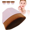 thumbnail image 4 of Convenience 3pcs Cosmetic Brushes,  Brush, For Home Salon Pink, 4 of 8