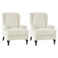 thumbnail image 2 of tredstone 2x Breathable Armchair Cover Stay Fresh And Comfortable In Any Weather Soft white, 2 of 6