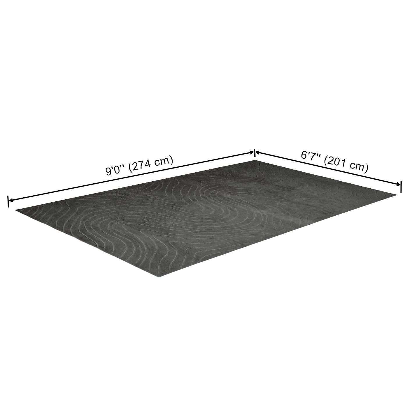 Tapis de Couloir Somos Lavable A la Machine Contemporain/Moderne pour Salon, Chambre, Salle Manger, Entrée, et Plus Encore.