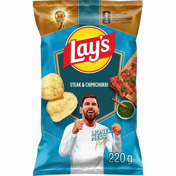 Lay’s Steak & Chimichurri Flavoured Potato Chips
