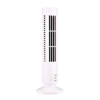 USB Standing Tower Fans Bladeless Floor Air Conditioner Bladeless Tower Fan; Standing Humidifier Energy-Saving Slim Design Conditioning Ventilator Fan White
