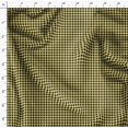 thumbnail image 3 of Soimoi Yellow polyester Crepe Fabric Check Check Print Fabric by Yard 52 Inch Wide, 3 of 4