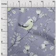thumbnail image 2 of oneOone Rayon Grayish Purple Fabric Rooster Cock Craft Projects Decor Fabric Printed By The Yard 56 Inch Wide, 2 of 4