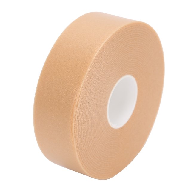 Ruban Bandage, Ruban en Mousse Résistant à l'Usure et Imperméable pour le Patinage. un Rouleau de Ruban Athlétique en Mousse beige à texture Lisse, Mesurant Environ 2,5 cm de Large et 4,5 m de long. Conçu pour la protection du Talon du Pied, Il Est Résistant à l'Usure, Imperméable, Antidérapant et Respirant. Convient pour Prévenir les Ampoules sur les Talons, les Chevilles et les Orteils Lors d'Activités comme la Course, la Randonnée, le Patinage et la Récupération de Mise en Forme. Facile à Découper et à Appliquer pour une Utilisation Personnalis