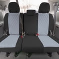 thumbnail image 2 of For Toyota Sienna 2011-2020 FH Group Neoprene Waterproof Custom Fit Car Seat Covers - 3rd Row Gray, 2 of 6