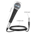 thumbnail image 3 of Handheld Microphone,Wired Vocal Mic,Dynamic Microphone,Karaoke Microphone,Stage Microphone,Singing Microphone,6.5mm Mic,Home Microphone,Wired Mic,Clear Sound,Plug and Play Microphone, 3 of 6