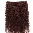 thumbnail image 4 of Extensions de Cheveux Humains à Clip pour Femmes, Afro à Double Trame, Crépus et Bouclés, Tête Complète, 4 of 6