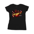thumbnail image 1 of DC Comics T-Shirt en Coton pour Femmes The Flash Piliers, 1 of 3