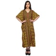 thumbnail image 1 of Moomaya Caftan pour Femmes Grande Taille Tenue d'Été Sortie de Plage Kimono Robe Caftan, 1 of 6