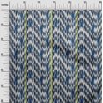 thumbnail image 2 of oneOone Silk Tabby Fabric Stripe & Chevron Ikat Printed Craft Fabric BTY 42 Inch Wide, 2 of 4