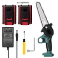 thumbnail image 1 of relayinert Chain Saw 21V Electric Cordless Pruning Saw One-hand Woodworking Portable Chainsaw, US Plug, 1 of 6