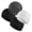 E4 thin=2 Black,Dark Grey,White, variant on EINSKEY Cotton Skull Cap 4pcs Thin Cancer Chemo Hat Beanies for Men Women