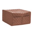 thumbnail image 3 of GROWTH TANK Microwave Cover Bread Machines Cover Storage Front Pockets Dust Countertop Coffee, 3 of 9