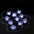 thumbnail image 1 of TIMIFIS Valentine Day Decor 65 In 10 LEDs Heart Lights String Lights Battery Operated with Remote Valentines Decorations for The Home Kids Bedroom Christmas Mother's Day(Red White) Gifts, 1 of 4