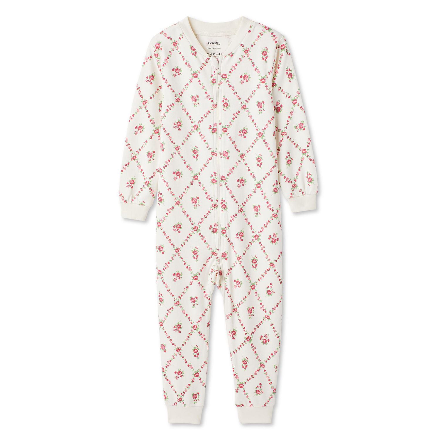 Grenouillère imprimée George pour petites filles