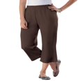 thumbnail image 1 of Pantalon Capri en Tricot pour Femmes Grande Taille 7 Jours, 1 of 6