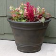 thumbnail image 4 of Sunnydaze Jardinière Pot de Fleurs Franklin d'Extérieur Résistante aux Intempéries - 20 Pouces - Fini Sable, 4 of 5