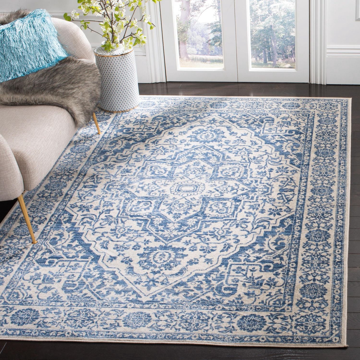 SAFAVIEH Brentwood Jaymz Tapis de Bordure