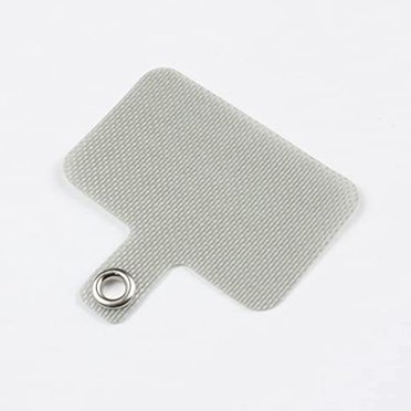 Lanière de Cellulaire, Connecteur en Nylon Universel Durable avec Anneau Métallique Compatible avec la Plupart des Coques de Téléphone Intelligent (Gris)
